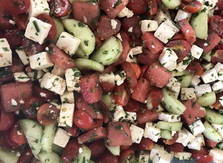 Watermelon Salad Recipe